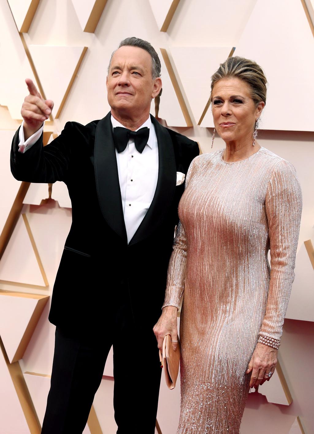Salud. El actor estadounidense Tom Hanks y su esposa, Rita Wilson, dieron positivo en las pruebas de coronavirus que se realizaron. (ARCHIVO) 