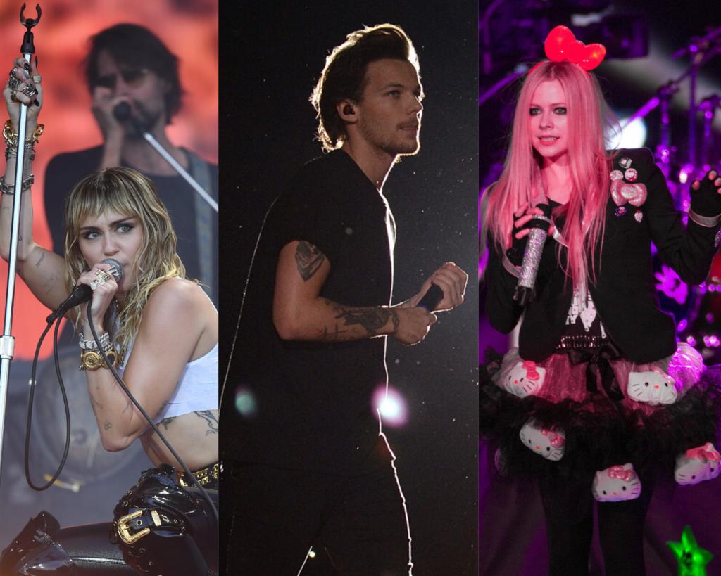 Miley Cuyrus, Louis Tomlinson y Avril Lavigne son algunos de los artistas que han cancelado sus presentaciones ante protocolos de varios países ante coronavirus. (ARCHIVO)
