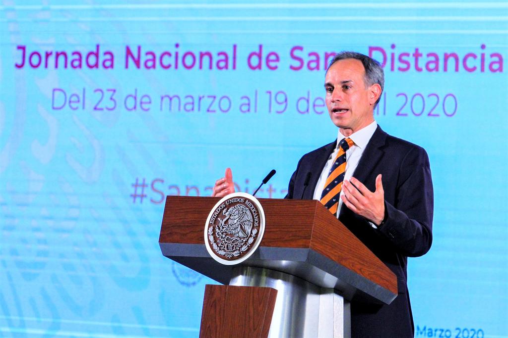 Hugo López-Gatell, subsecretario de la Secretaría de Salud. (NOTIMEX)