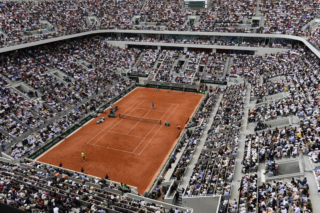 La pandemia del Coronavirus ha provocado que Roland Garros, el segundo Grand Slam de la temporada, no se dispute en sus fechas habituales. (ARCHIVO)