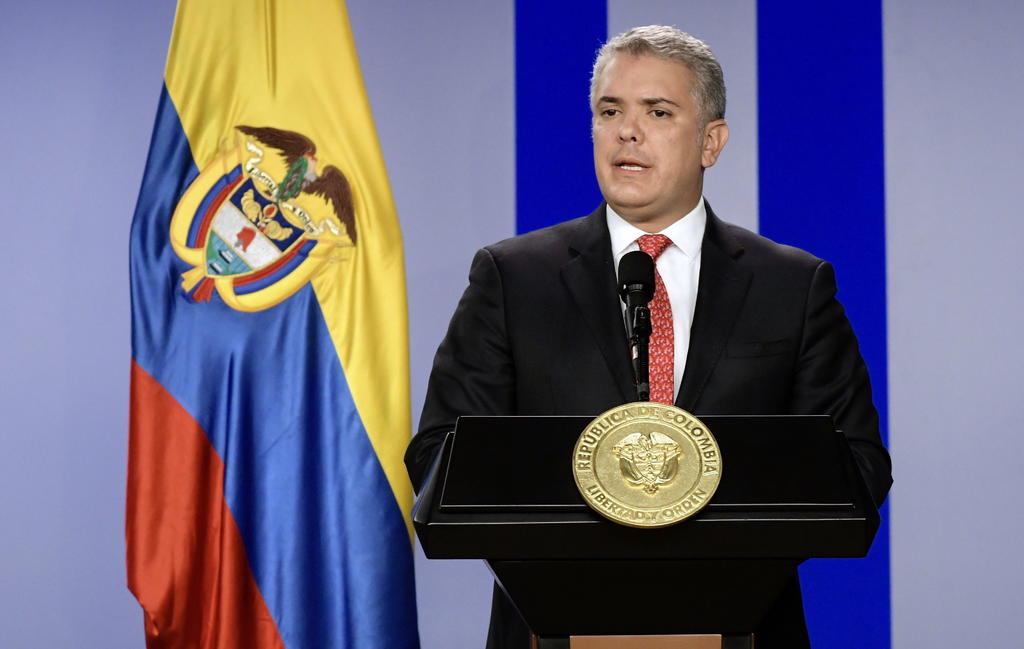 El presidente de Colombia, Iván Duque. (EFE)