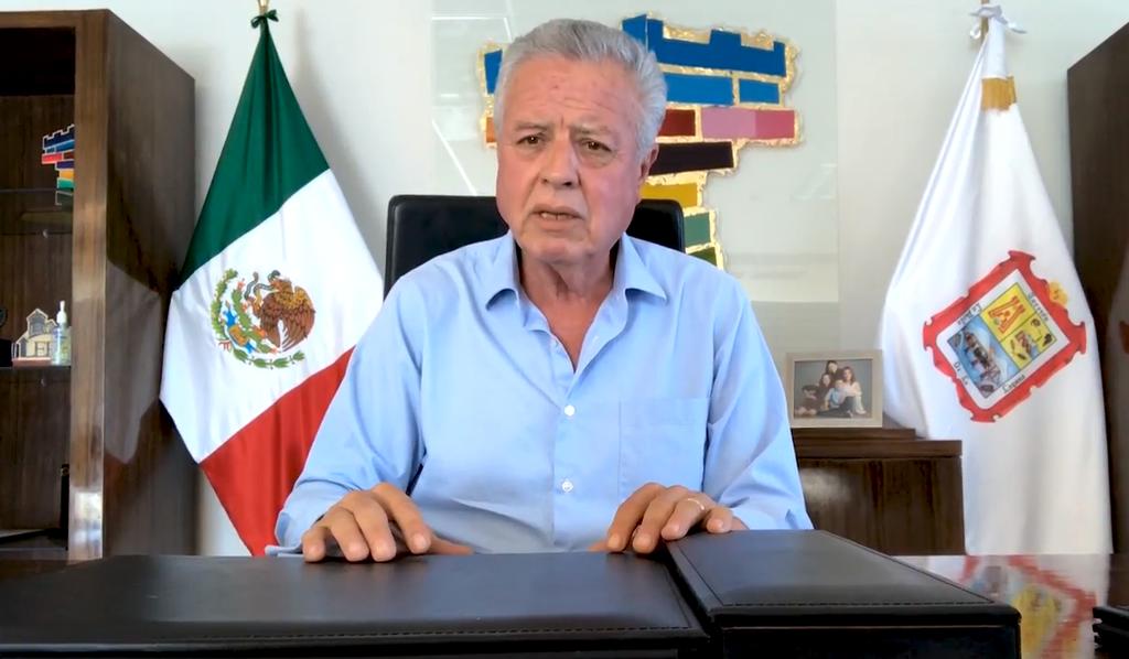 El alcalde de Torreón, Jorge Zermeño Infante. (ESPECIAL)