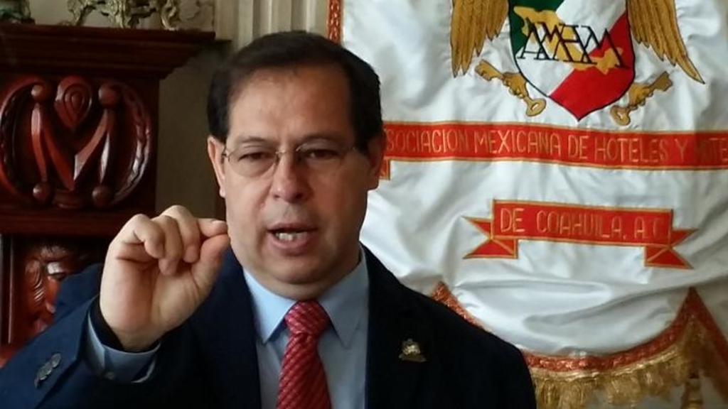 Héctor Horacio Dávila, presidente de la Asociación de Hoteles y Moteles (AMHM). (ESPECIAL)