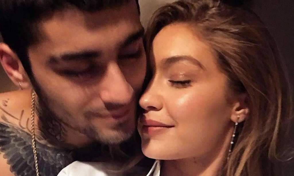 A través de sus redes sociales, Gigi Hadid compartió fotos inéditas, en donde resalta una con su pareja Zayn Malik. (ESPECIAL)