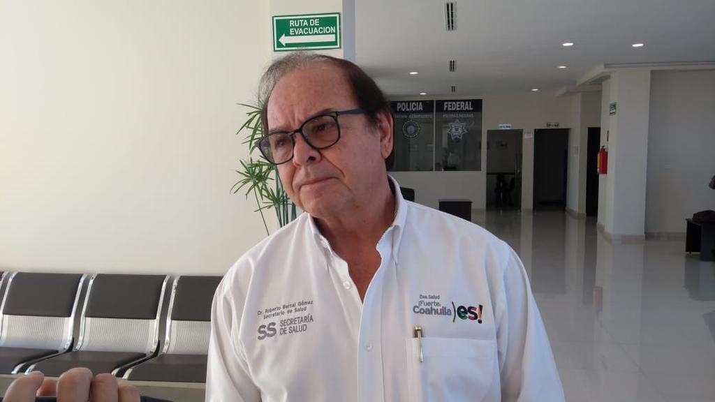 Roberto Bernal Gómez titular de la Secretaría de Salud de Coahuila.( EL SIGLO COAHUILA)