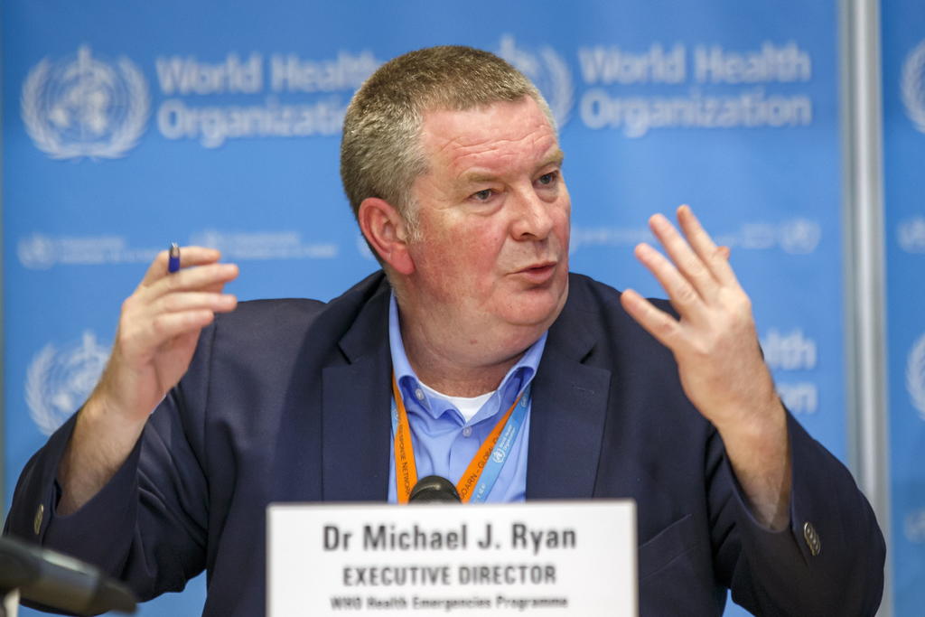 El jefe de emergencias de la Organización Mundial de la Salud, Michael Ryan. (EFE)