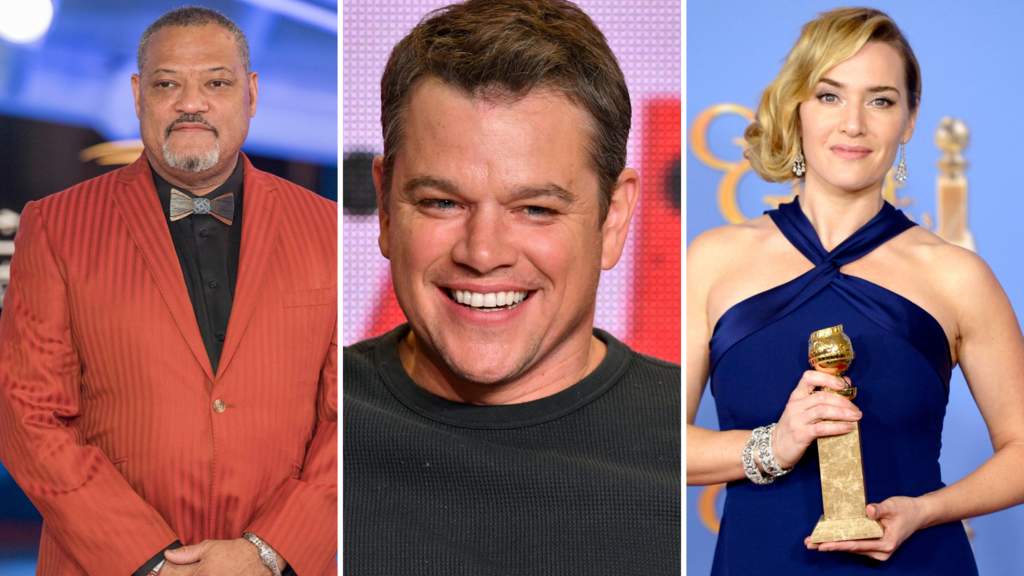 En campaña. Laurence Fishburne, Matt Damon y Kate Winslet,
han unido fuerzas para hacer videos de prevención de COVID-19. (ARCHIVO)