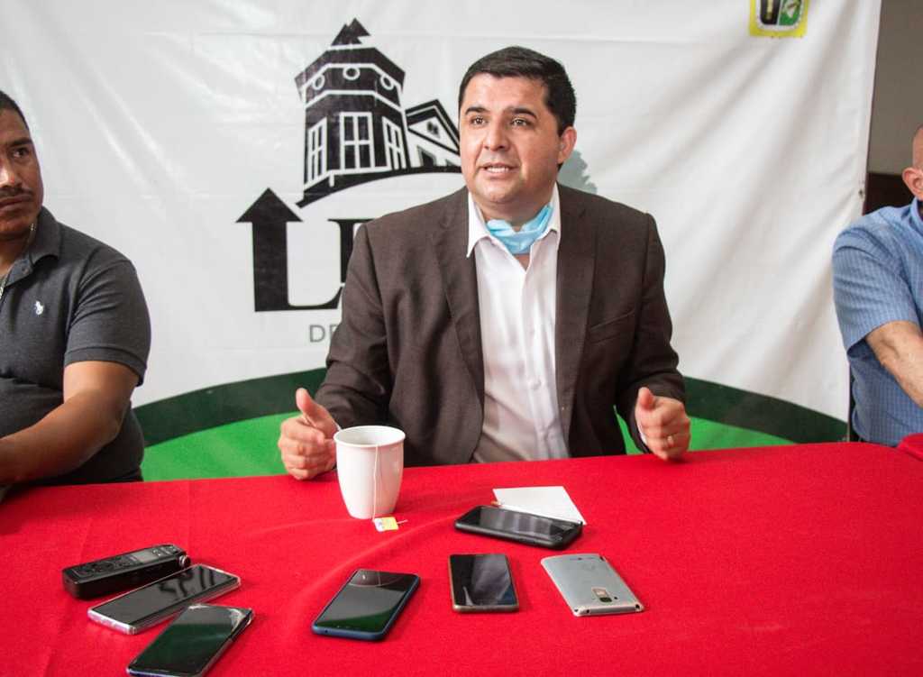 El alcalde de Ciudad Lerdo, Homero Martínez Cabrera, señaló que de nada les sirve que se adelanten las participaciones federales. (VIRGINIA HERNÁNDEZ)