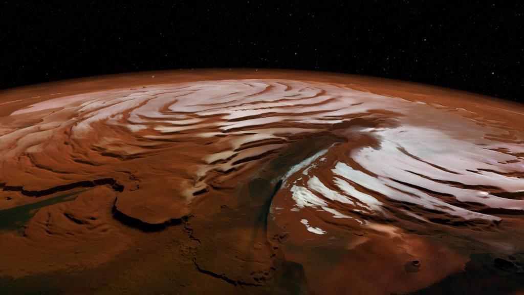 os meteoritos podrían reconstruir la historia del agua del planeta Marte al sugerir que nunca tuvo un océano de magma. (ARCHIVO)