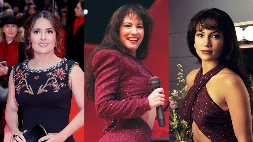 La actriz mexicana Salma Hayek recordó a Selena Quintanilla “La reina del tex-mex”, quien hace 25 años fue asesinada por la presidenta de su club de fans, Yolanda Saldívar. (ARCHIVO/ESPECIAL)
