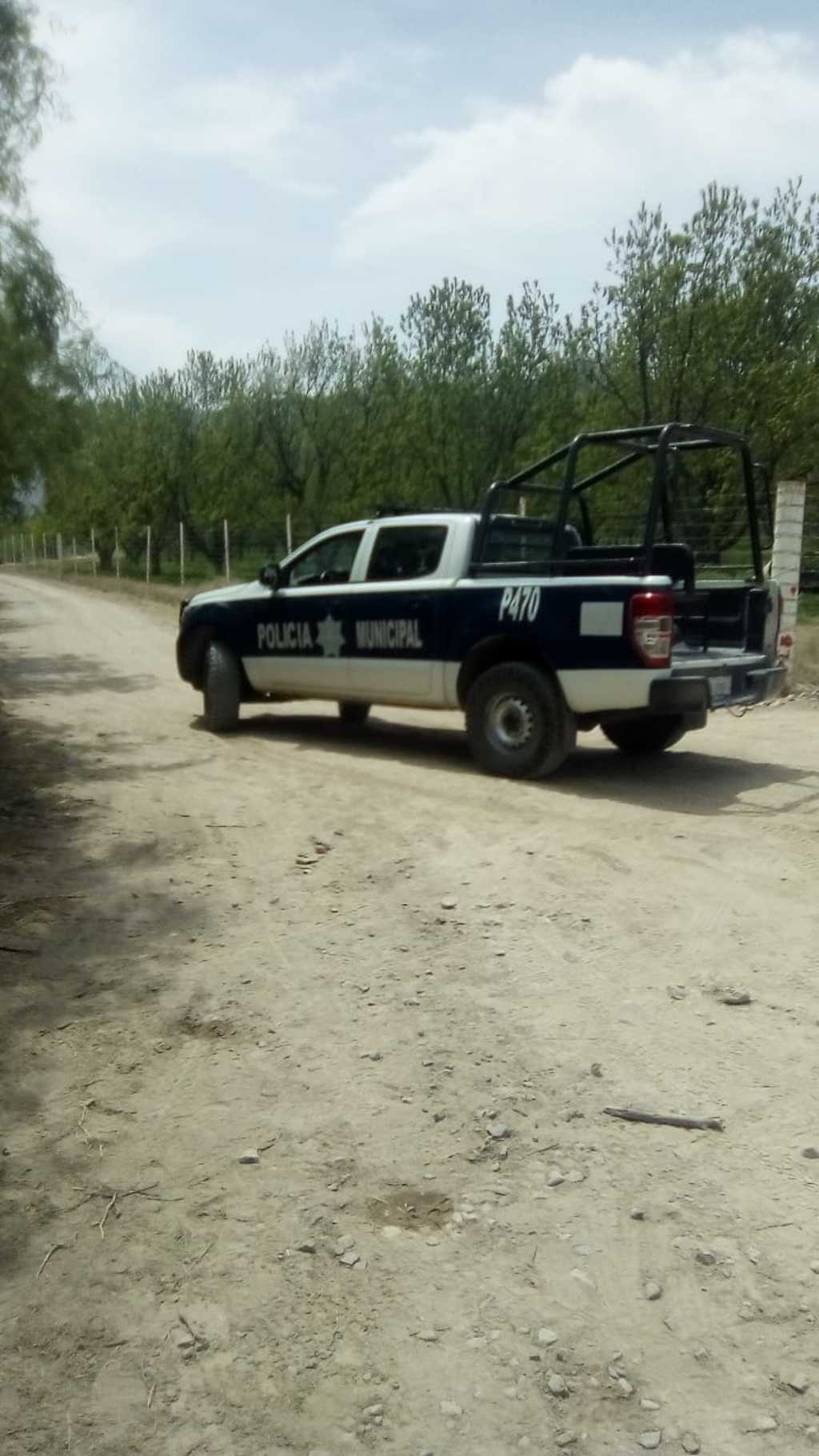 Con el apoyo de la Policía Municipal de Lerdo, se vigila que no haya paseantes en los parajes del Cañón de Fernández. (EL SIGLO DE TORREÓN)