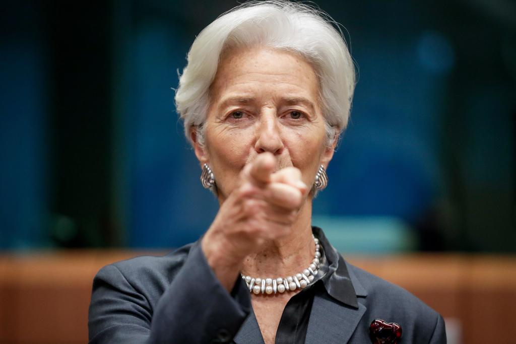 Christine Lagarde, directora del Banco Central Europeo, señaló que aún siguen las negociaciones. (EFE) 