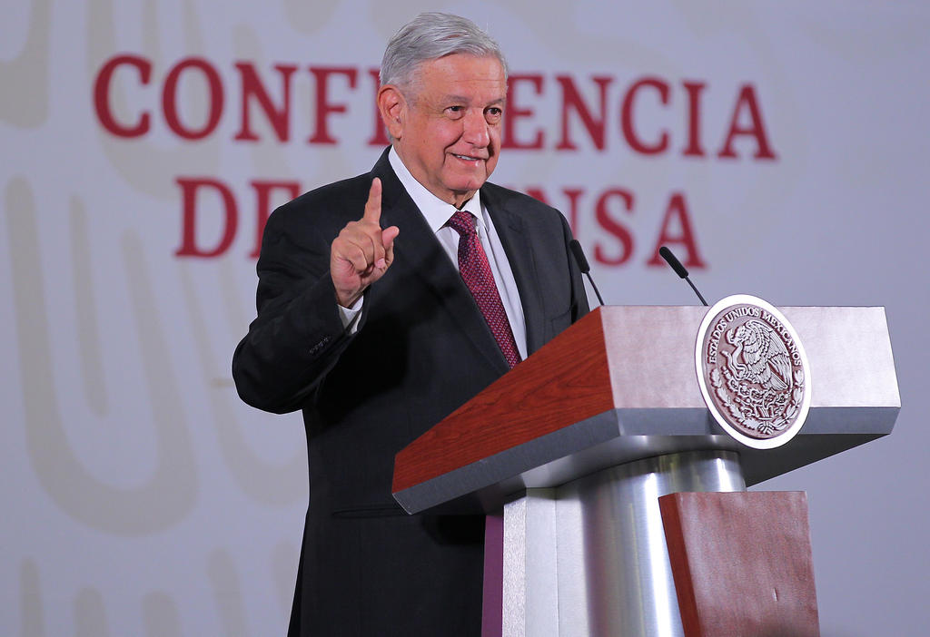 López Obrador no se fue este fin de semana de gira por el país ni tampoco se trasladó a su rancho vacacional en Palenque, debido a la crisis sanitaria que atraviesa México. (AGENCIAS)