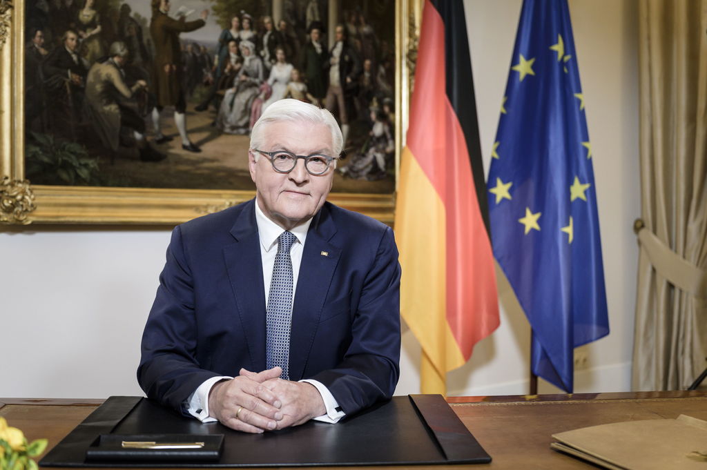 El presidente Steinmeier pidió a sus conciudadanos 'paciencia' y 'disciplina', animándoles a cumplir con las limitaciones. (EFE) 