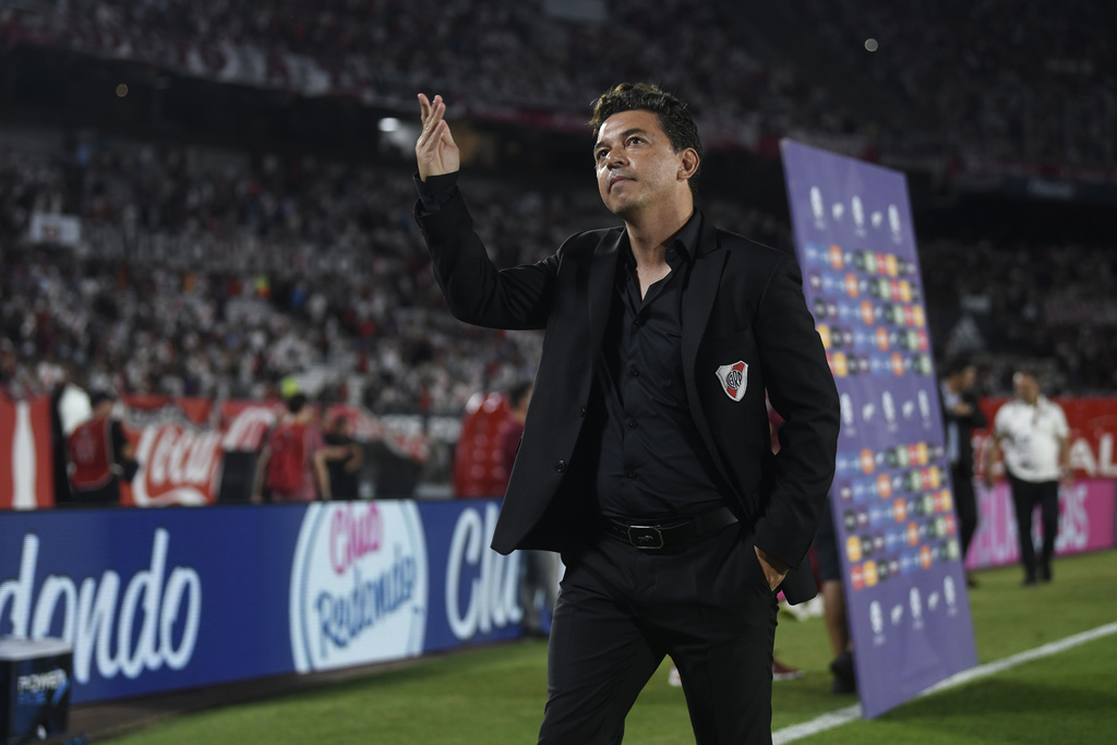 El argentino se ha mantenido al frente de River Plate desde 2013 cuando asumió el puesto como técnico ante la salida de Ramón Díaz. (ARCHIVO)