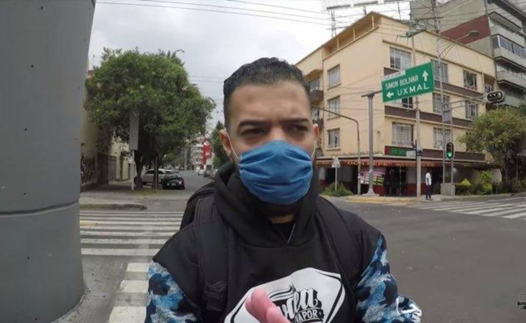 Tras subir un video en donde se ve que sale a la calle y entra a una tienda, el youtuber 'Soy David show', quien dio positivo a coronavirus, utilizó sus redes sociales para disculparse y de paso acusar a la alcaldía Benito Juárez por haber sido 'discriminado' por la misma dependencia. (ESPECIAL)