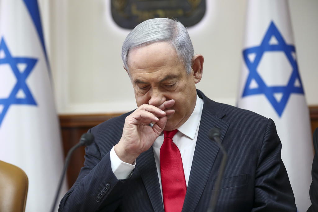 Benjamín Netanyahu y Beny Gantz se reunieron con el objetivo de salvar la conformación del Gobierno israelí. (EFE) 