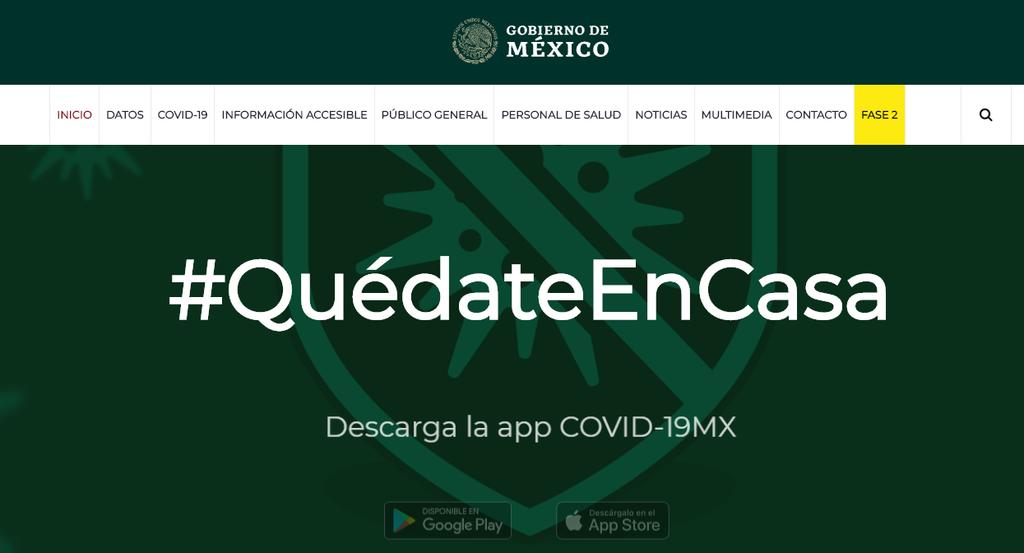 El portal de internet del gobierno federal coronavirus.gob.mx sufre falla esta mañana tras el anuncio de la ampliación de la Jornada de Sana Distancia en el país.
(ESPECIAL)