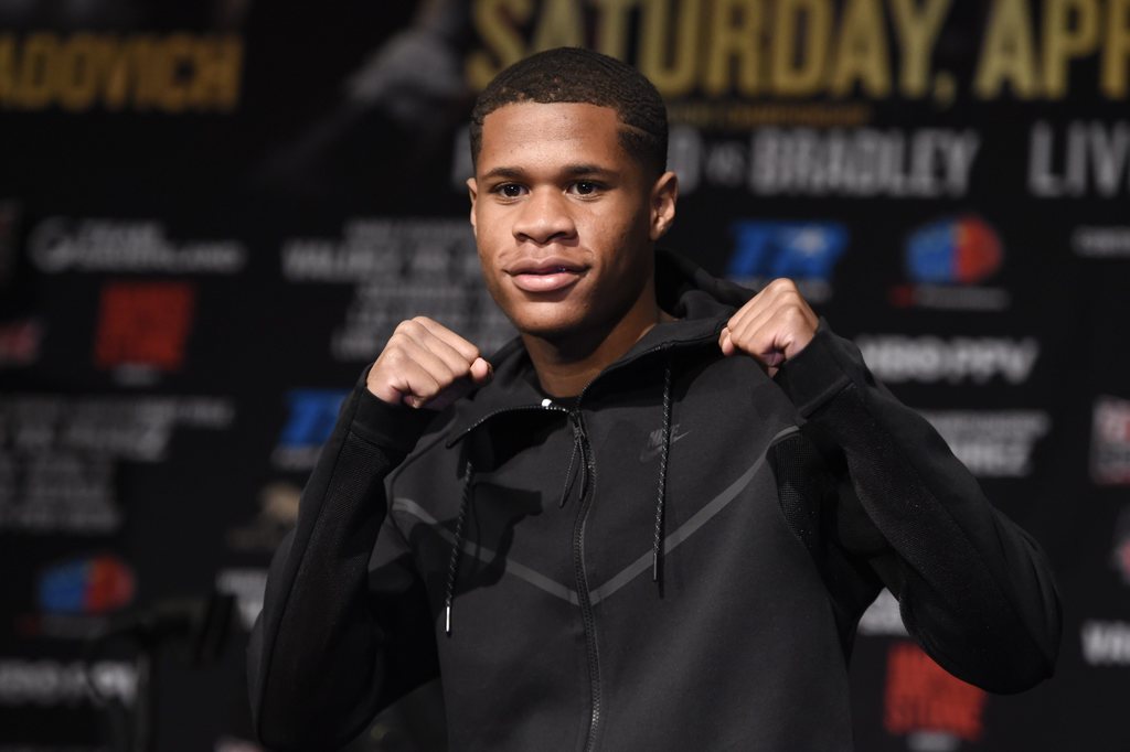 Devin Haney ganó el título del CMB de las 135 libras al superar a Alfredo Santiago en octubre y luego se someteió a una cirugía de hombro. (EFE)