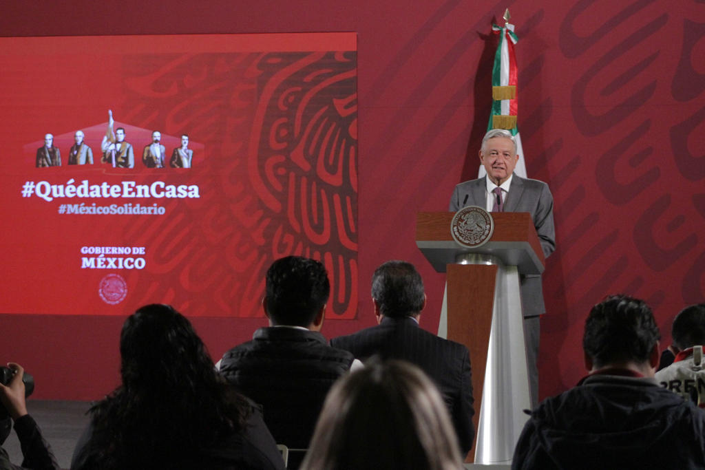 López Obrador decretó 11 medidas urgentes de austeridad en el Gobierno federal para enfrentar la crisis económica ocasionada por la pandemia del COVID-19. (NOTIMEX)