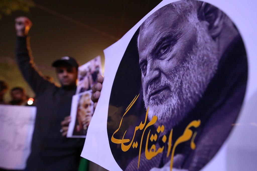 El Movimiento de Resistencia Islámica de Irak, Kataeb Hezbolá, informó hoy que el primer ministro de la nación, Mustafa al-Kazemi, formó un comité para investigar el asesinato del comandante de la Fuerza Quds iraní, Qasem Soleimani, perpetrado el 3 de enero. (ARCHIVO)