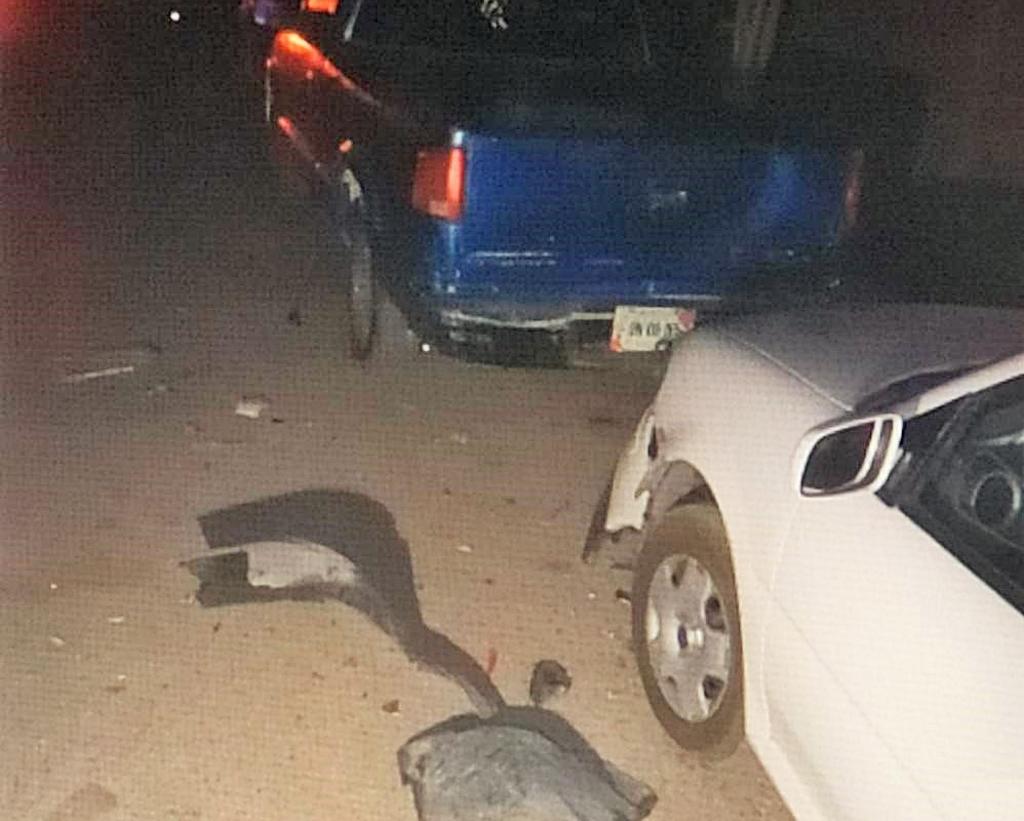 Un conductor que se encontraba en estado de ebriedad provocó un accidente vial en Ciudad Lerdo. (EL SIGLO DE TORREÓN)