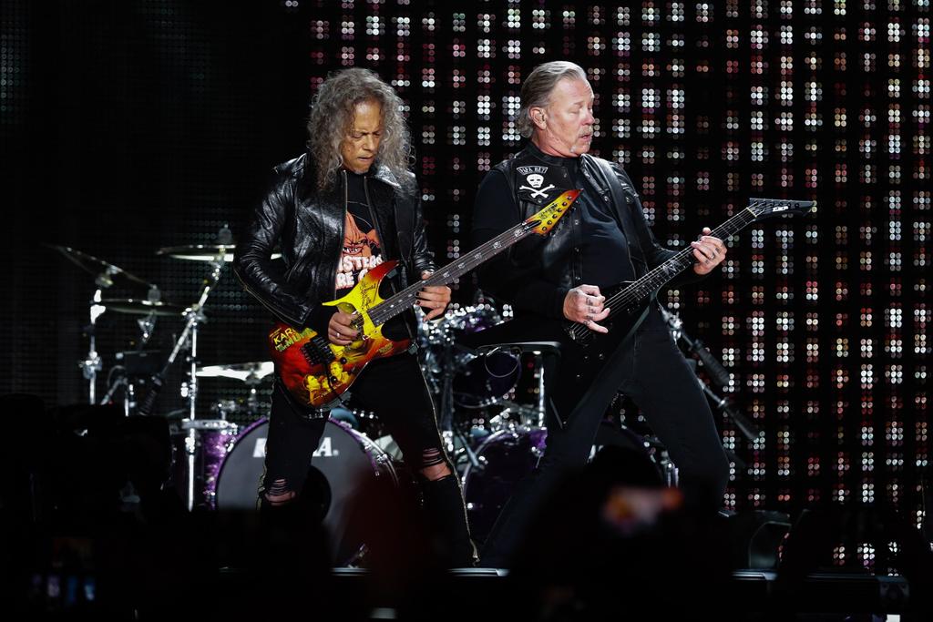 El baterista de Metallica, Lars Ulrich, sostuvo en una reciente conversación virtual con el empresario Marc Benioff, que la banda podría aprovechar la cuarentena para tener música nueva. (ARCHIVO)