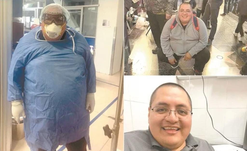 Sus compañeros del hospital le hicieron un homenaje a 'Pepe' y colgaron en la puerta principal del hospital una manta que decía: 'Hasta siempre Dr. Pepe Porras HGZ30. Gracias'.
(ESPECIAL)
