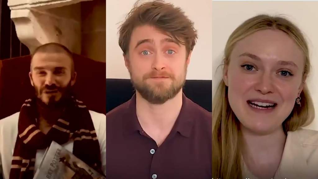 Daniel Radcliffe, David Beckham y Dakota Fanning forman parte del grupo de actores, actrices y deportistas que pondrán voz al primer libro de la escritora J.K. Rowling Harry Potter y la piedra filosofal para hacer más llevadero el confinamiento de los fans del joven mago. (ESPECIAL)
