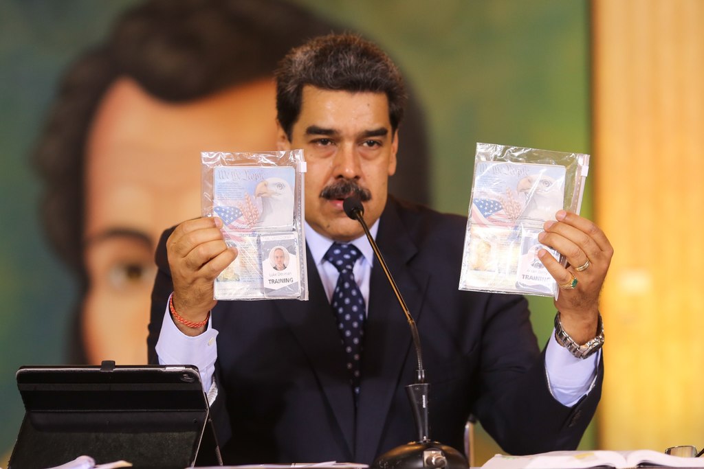 Maduro se quejó en una conferencia de prensa de las declaraciones que ofreció Donald Trump. (EFE) 