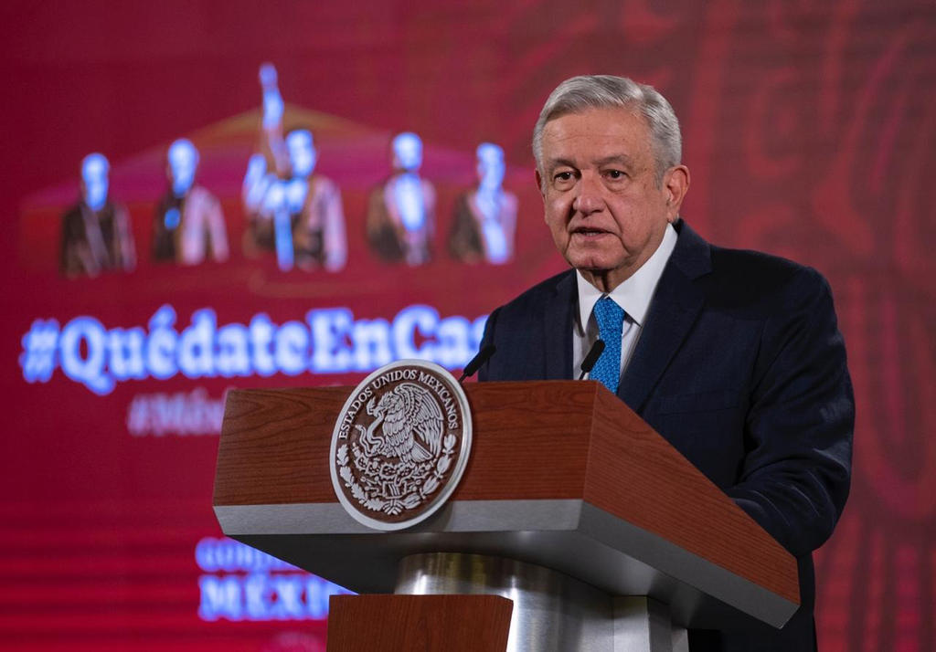 López Obrador aseguró que el miércoles y jueves de la próxima semana presentará la propuesta para retomar las actividades económicas, educativas y culturales paralizadas por la pandemia del coronavirus. (EL UNIVERSAL)