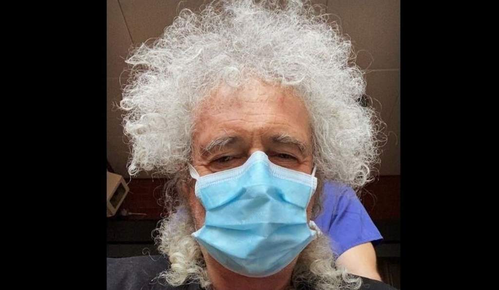El guitarrista británico Brian May, quien forma parte de la agrupación Queen, contó en sus redes sociales que tuvo que ir al hospital tras un accidente ocurrido mientras arreglaba el jardín en su casa. (ESPECIAL) 
