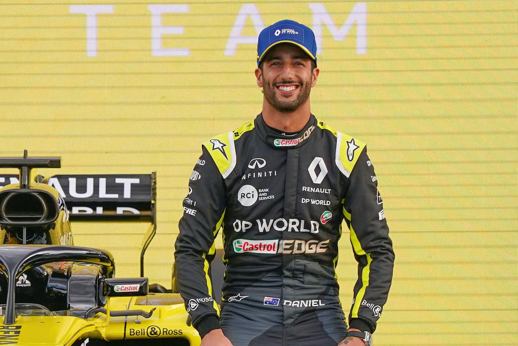 El piloto australiano Daniel Ricciardo, quien en la actualidad es integrante de la escudería Renault, recalcó su deseo de ser campeón de la Fórmula Uno, por lo que trabaja para cumplir ese deseo. (ARCHIVO)