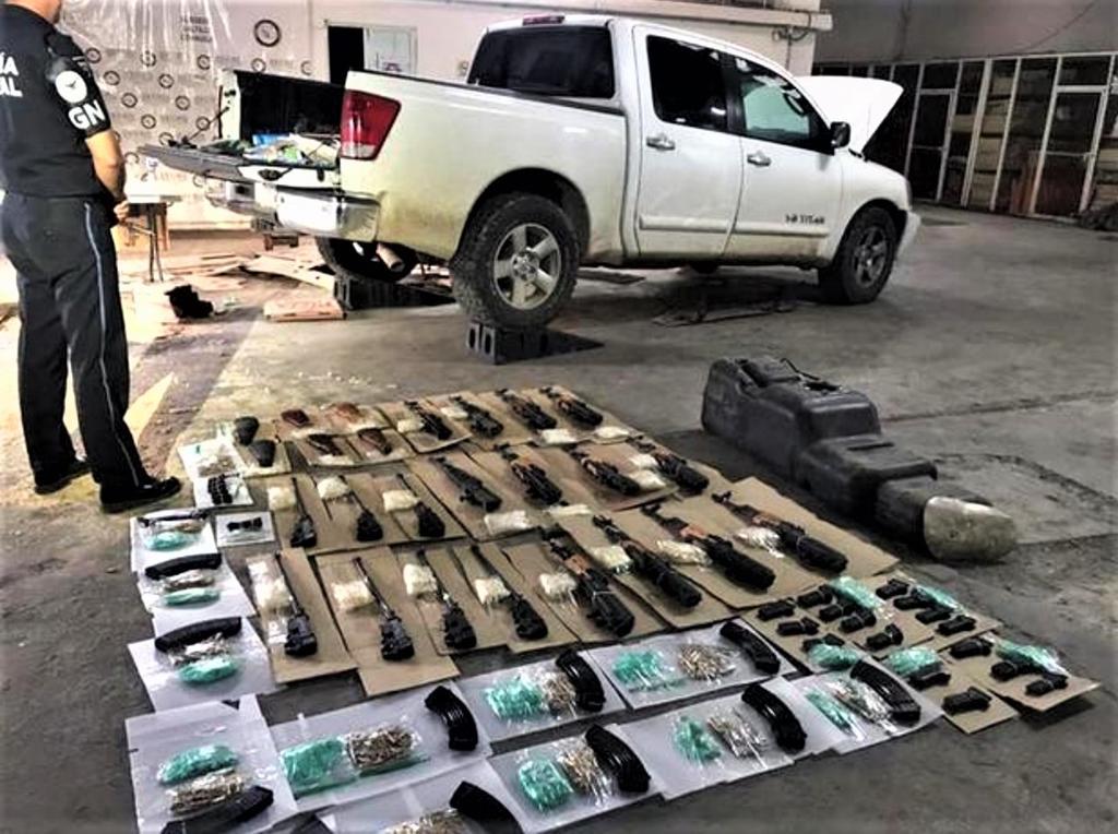 De acuerdo a las cifras de la Fiscalía General de la República (FGR), las carpetas con mayor incidencia en Coahuila fueron por violaciones a la ley federal de armas. (ARCHIVO)