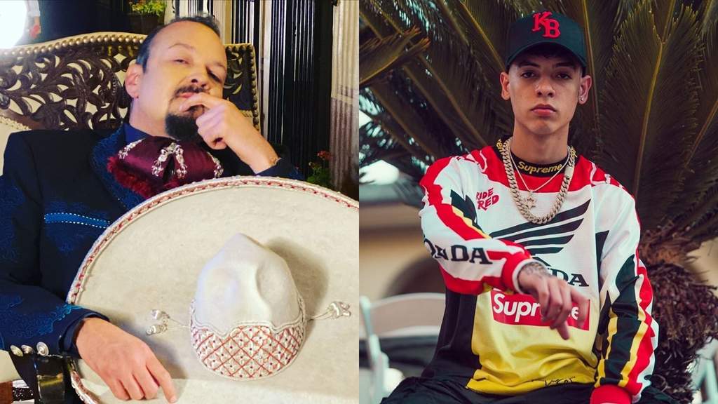 Pepe Aguilar se convirtió en tendencia en Twitter luego de protagonizar un pleito en redes sociales con el cantante de corridos tumbados, de 19 años, llamado Natanael Cano. (INSTAGRAM)