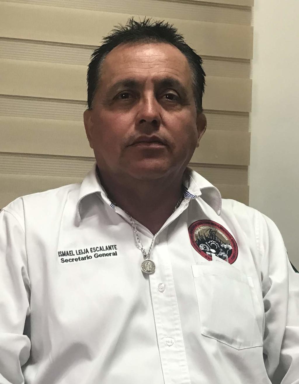 Ismael Leija Escalante, secretario general del Sindicato Nacional Democrático de Trabajadores Mineros, Metalúrgicos, Siderúrgicos y Conexos. (EL SIGLO COAHUILA)