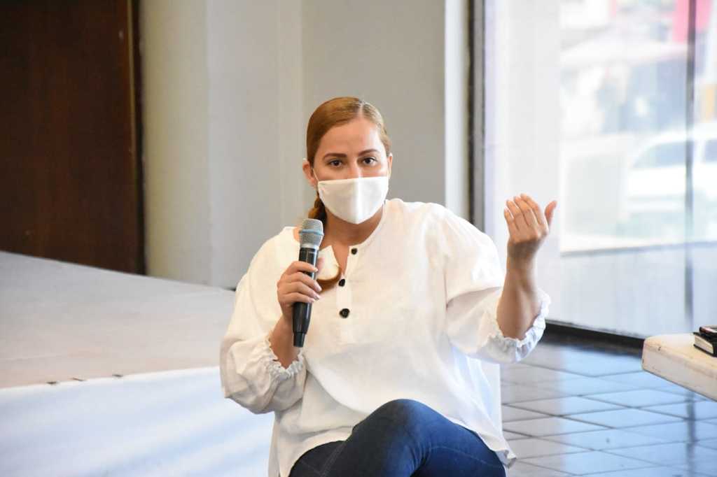 La alcaldesa Marina Vitela Rodríguez dice que derivado de la contingencia sanitaria por el coronavirus han caído las finanzas.