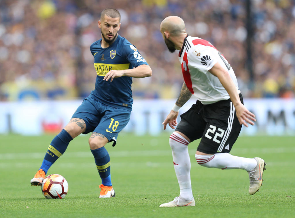 El delantero argentino Darío Benedetto admitió que Boca Juniors perdió la final de la Copa Libertadores de América 2018 frente a River Plate por lo que hizo el cuadro “millonario” dentro de la cancha, por lo que consideró que el resultado fue justo. (ARCHIVO)