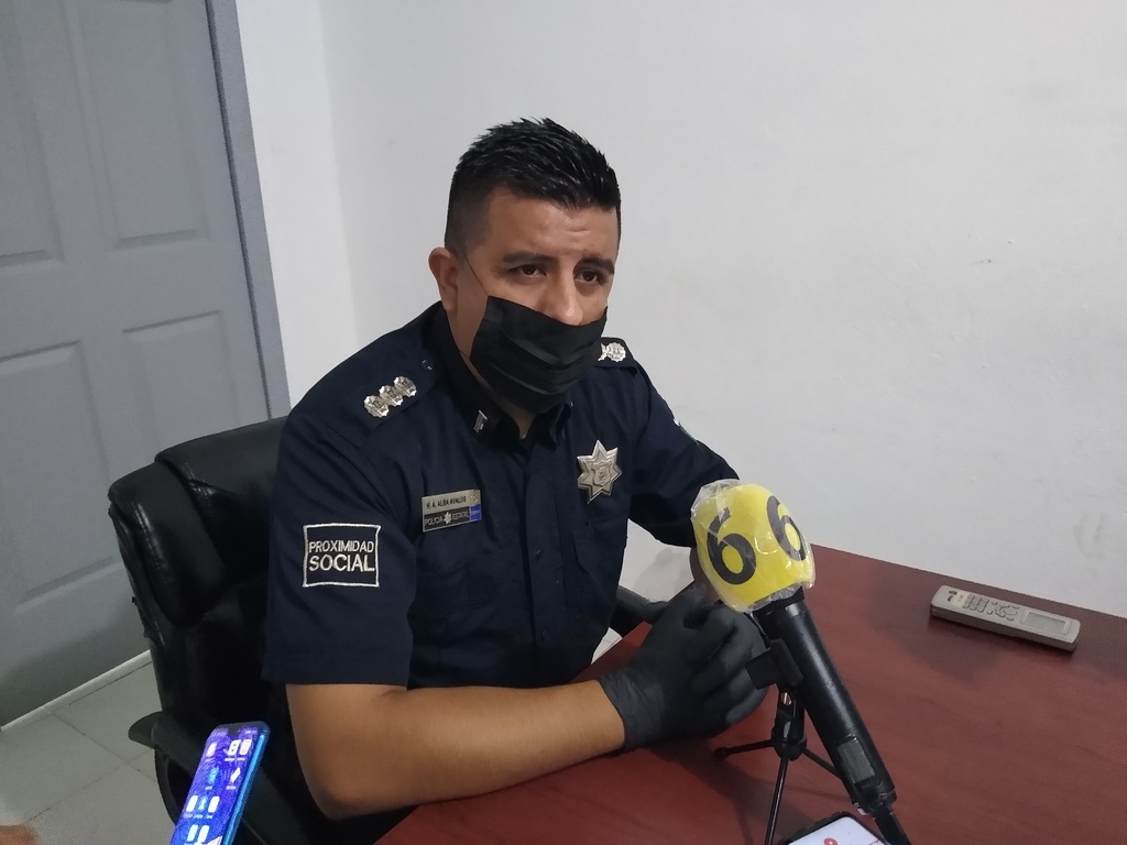 Héctor Alonso Alba Ávalos, director de Seguridad Pública, dio a conocer que han disminuido los robos a casa habitación. (EL SIGLO DE TORREÓN) 