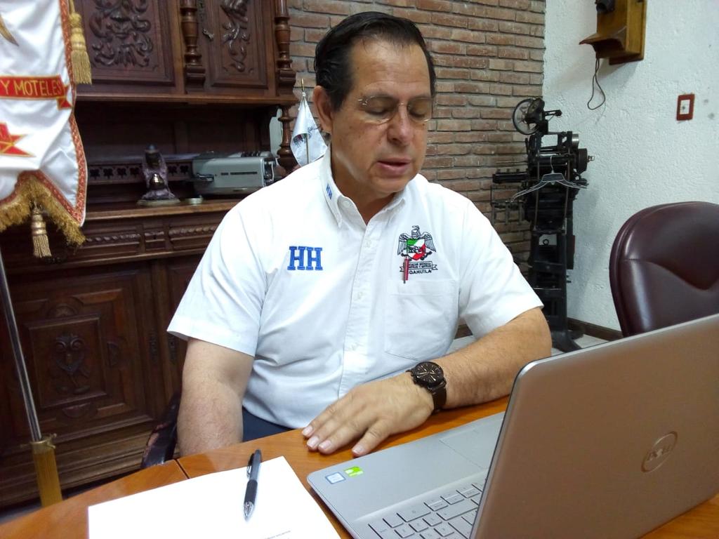 Héctor Horacio Dávila, presidente de la Asociación Mexicana de Hoteles y Moteles en Coahuila (AMHM). (EL SIGLO COAHUILA)