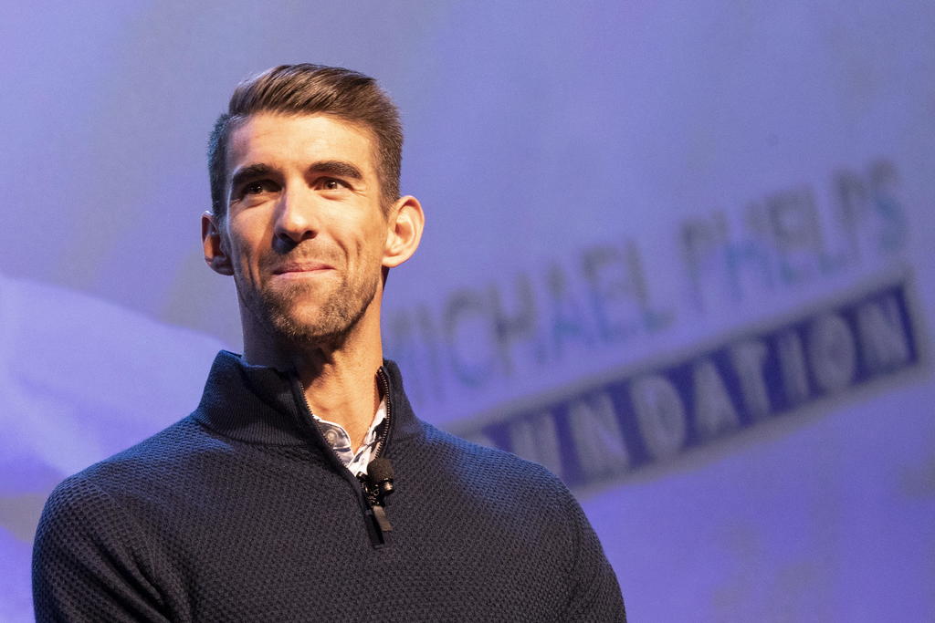 Michael Phelps alabó la disciplina de Jordan. (ARCHIVO)