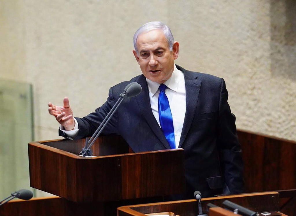 Un tribunal israelí denegó hoy la petición del primer ministro, Benjamín Netanyahu, de no atender personalmente a la primera sesión del juicio por corrupción que debe enfrentar a partir del domingo. (ARCHIVO) 