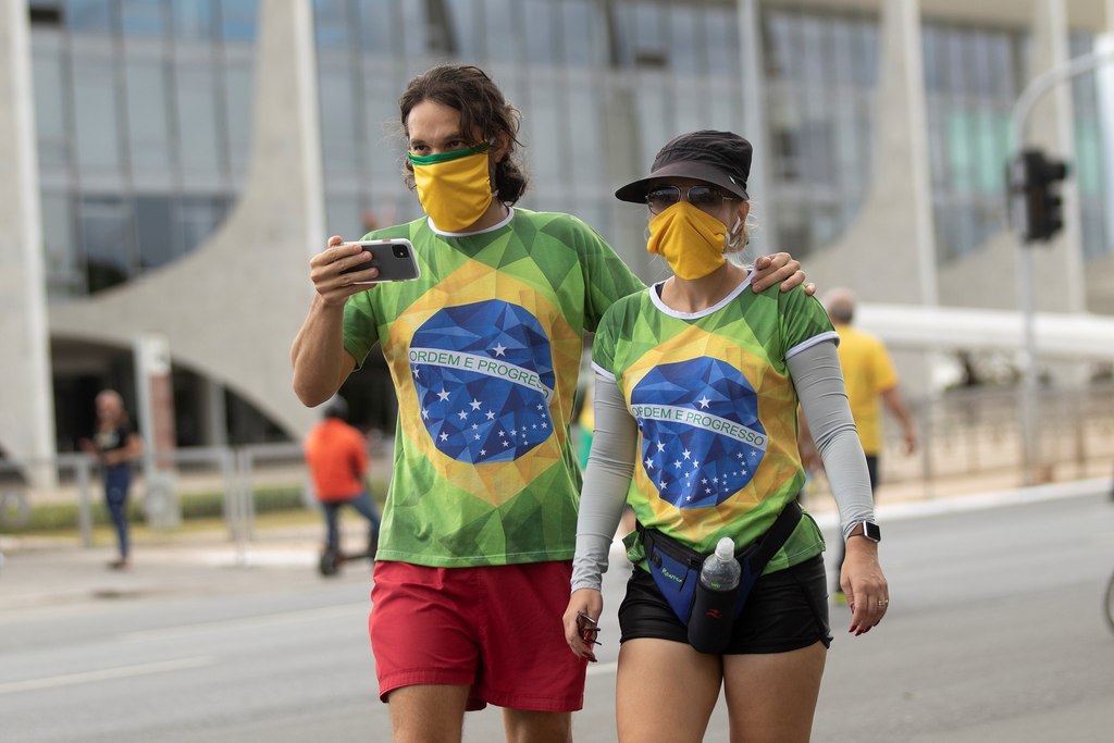 Brasil es el epicentro de la pandemia en Latinoamérica y uno de los focos globales de la enfermedad. (EFE) 