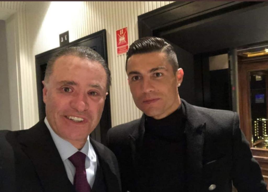 Quirino Ordaz Coppel presumió una fotografía junto al futbolista de Juventus. (ESPECIAL)
