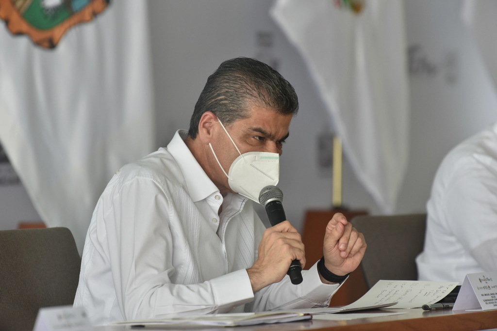 El gobernador Miguel Ángel Riquelme declaró que la voluntad de Coahuila y Durango era ampliar el número de muestras de COVID. (EL SIGLO DE TORREÓN)