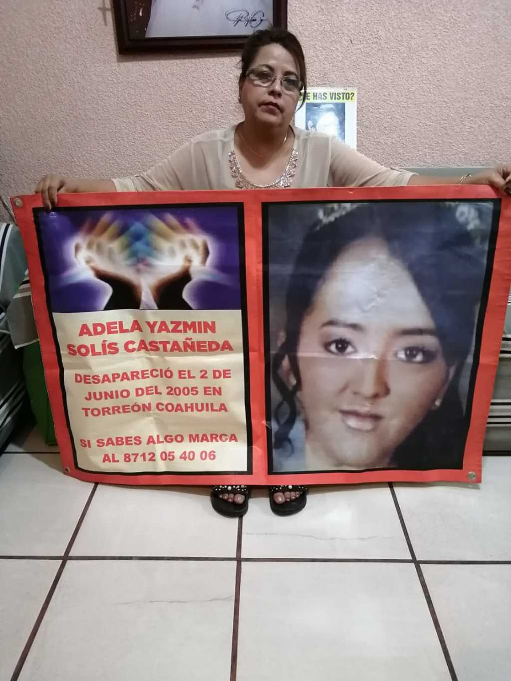 Adela Yazmín desapareció el 2 de junio de 2005, cuando contaba con 15 años de edad. Hoy cumpliría 30 años y no paran de buscarla. Su madre no pierde los ánimos de esperar encontrarla. (BEATRIZ A. SILVA)