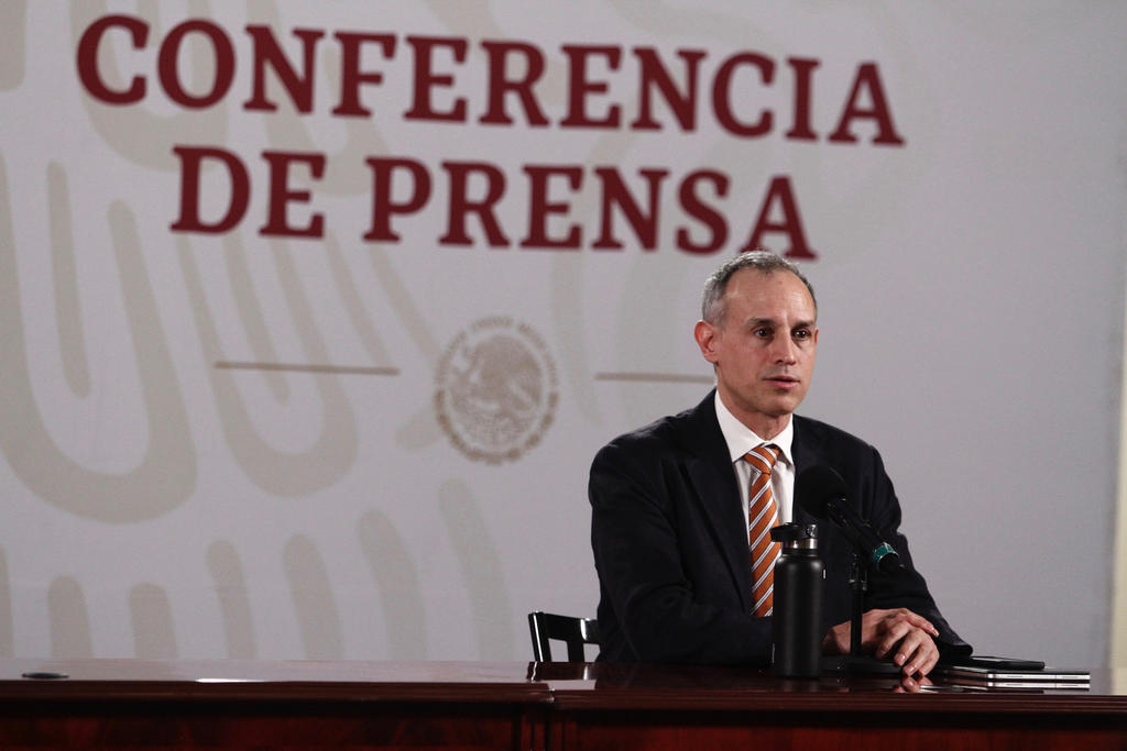 El subsecretario de Prevención y Promoción de la Salud, Hugo López-Gatell, ofreció una disculpa durante la conferencia de esta tarde a la senadora Alejandra Noemí Reynoso Sánchez (PAN). (NOTIMEX)