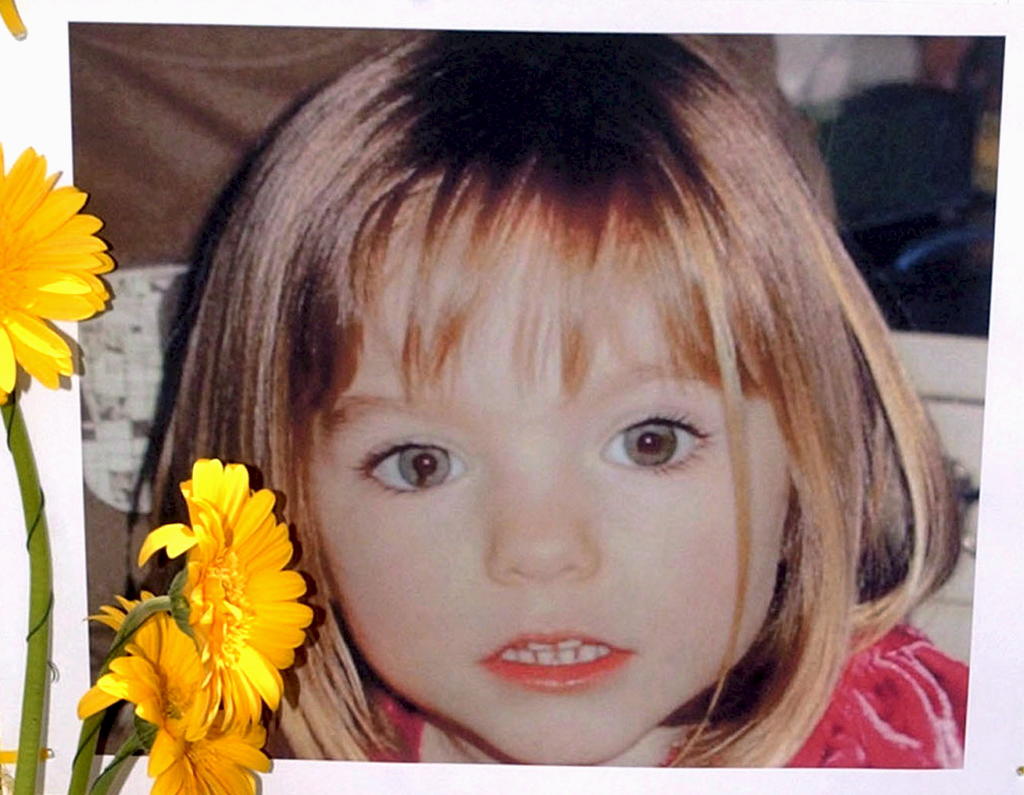La Policía del Reino Unido sigue de cerca la investigación abierta en Alemania sobre el nuevo sospechoso de la desaparición de la niña británica Madeleine McCann, un acontecimiento que podría poner fin a trece años de misterio. (ARCHIVO) 

