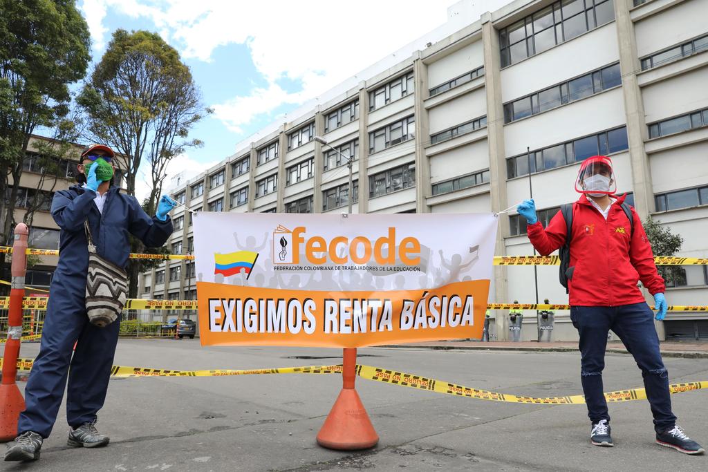 Los plantones se realizaron en Bogotá, Cali, Medellín y Bucaramanga. (ARCHIVO) 