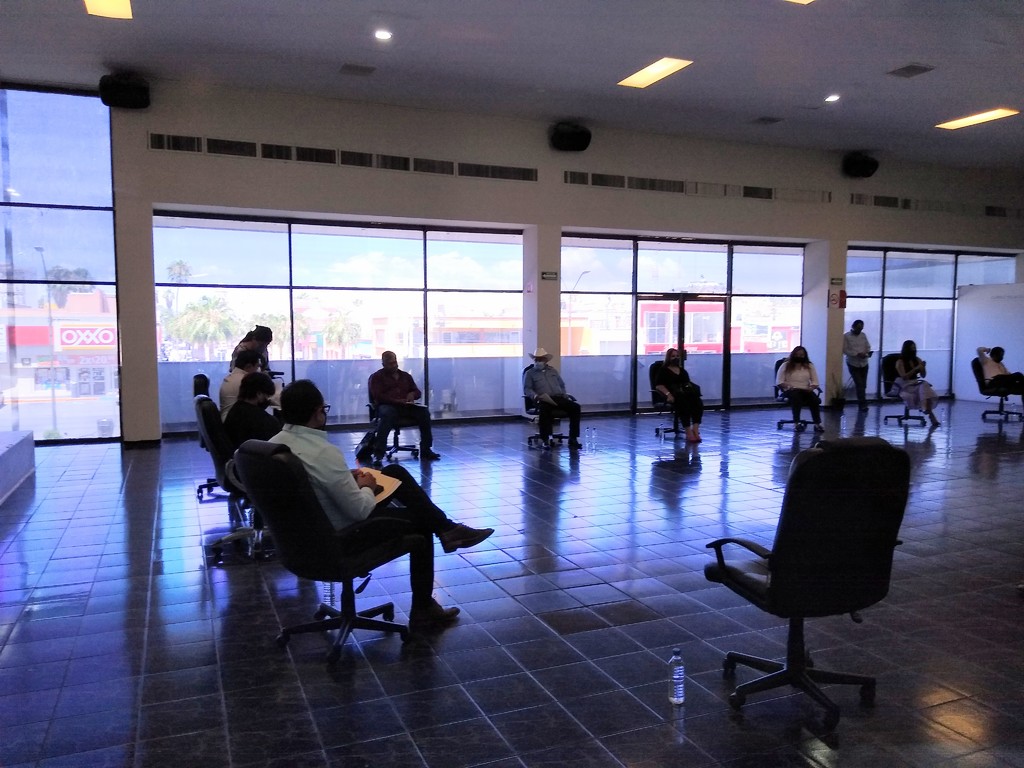 Ayer se efectuó la sesión ordinaria de Cabildo en el municipio de Gómez Palacio y fue a puerta cerrada en el Salón Benito Juárez.